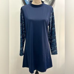 Navy blue swim dress
Size 3XL (in my opinion xl check measurements)